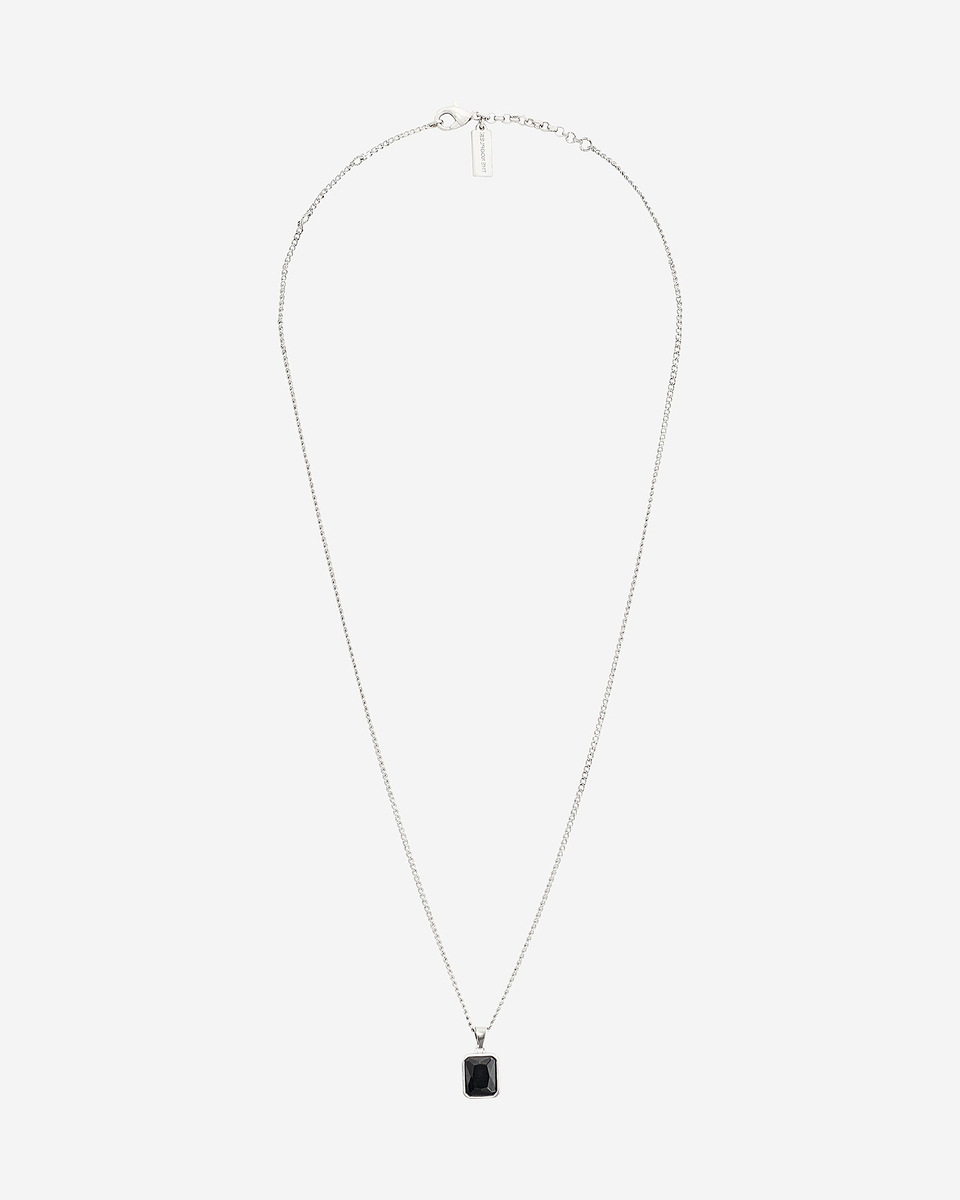 Necklace with silver pendant