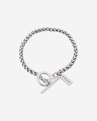 Medium silver chain bracelet