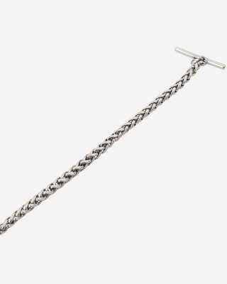 Medium silver chain bracelet