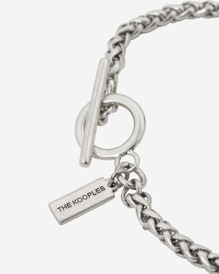 Medium silver chain bracelet