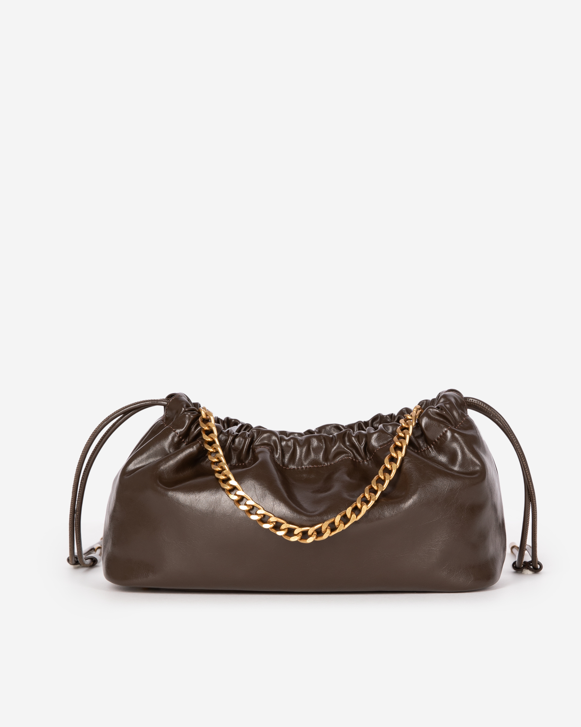 Brown recycled leather Taylor bag