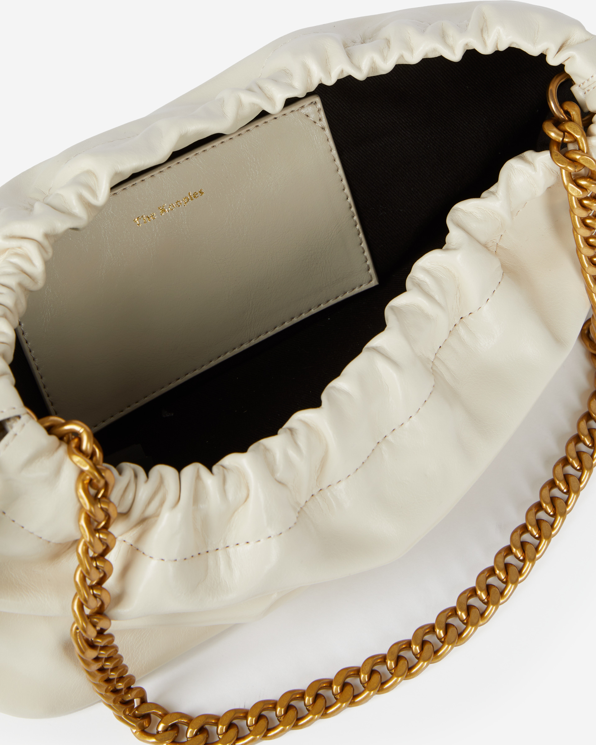 Taylor bag in ecru recycled leather
