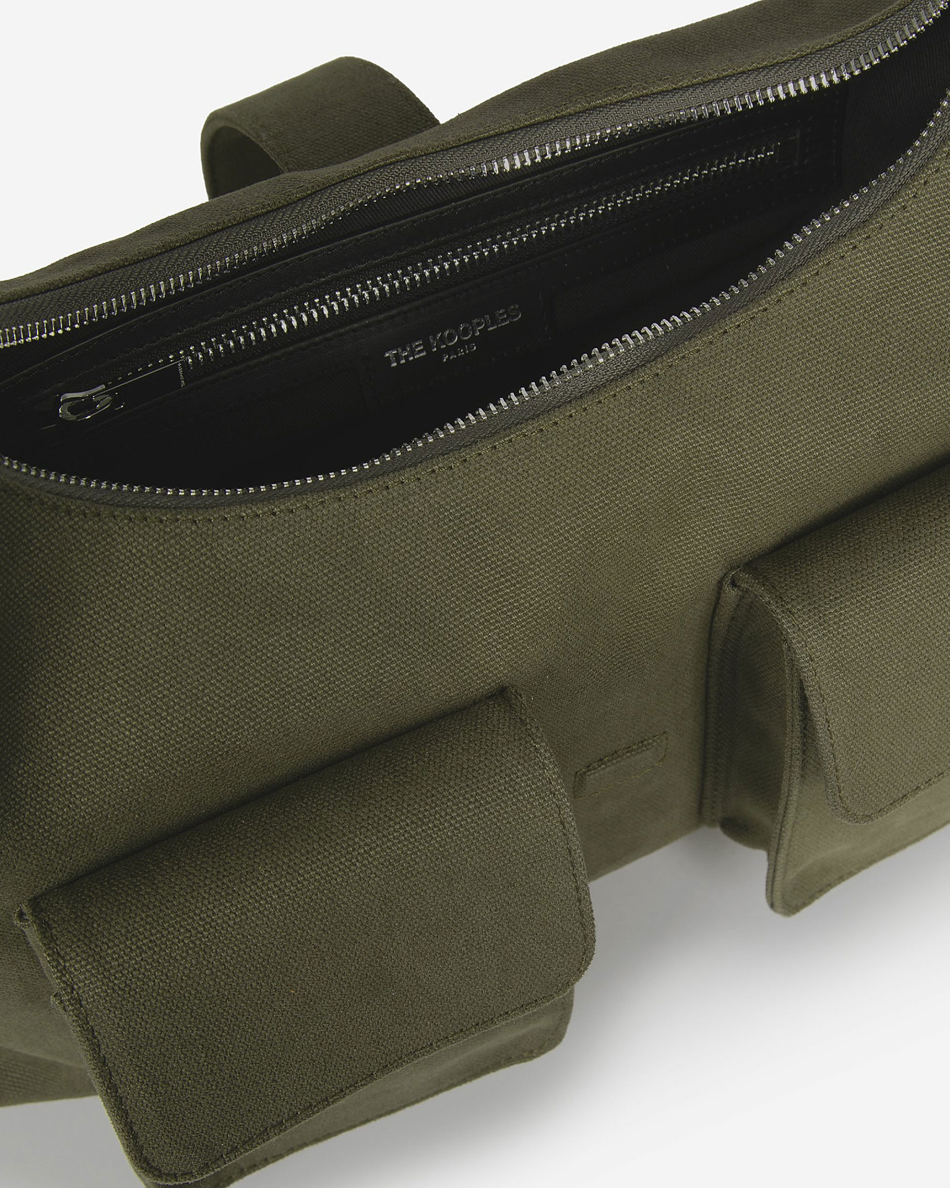 Amelia XL bag in khaki canvas