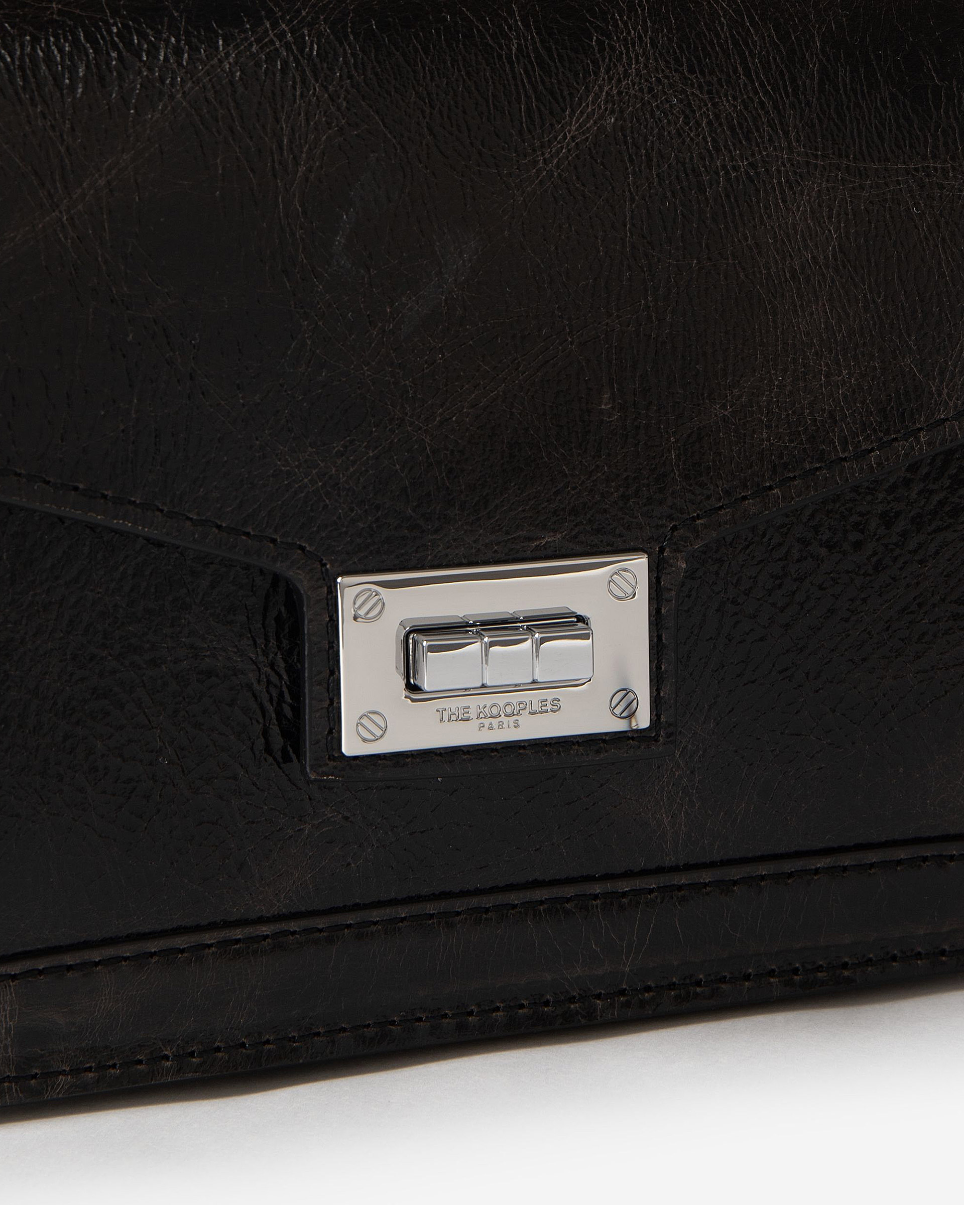 Emily bag in brown cracked leather