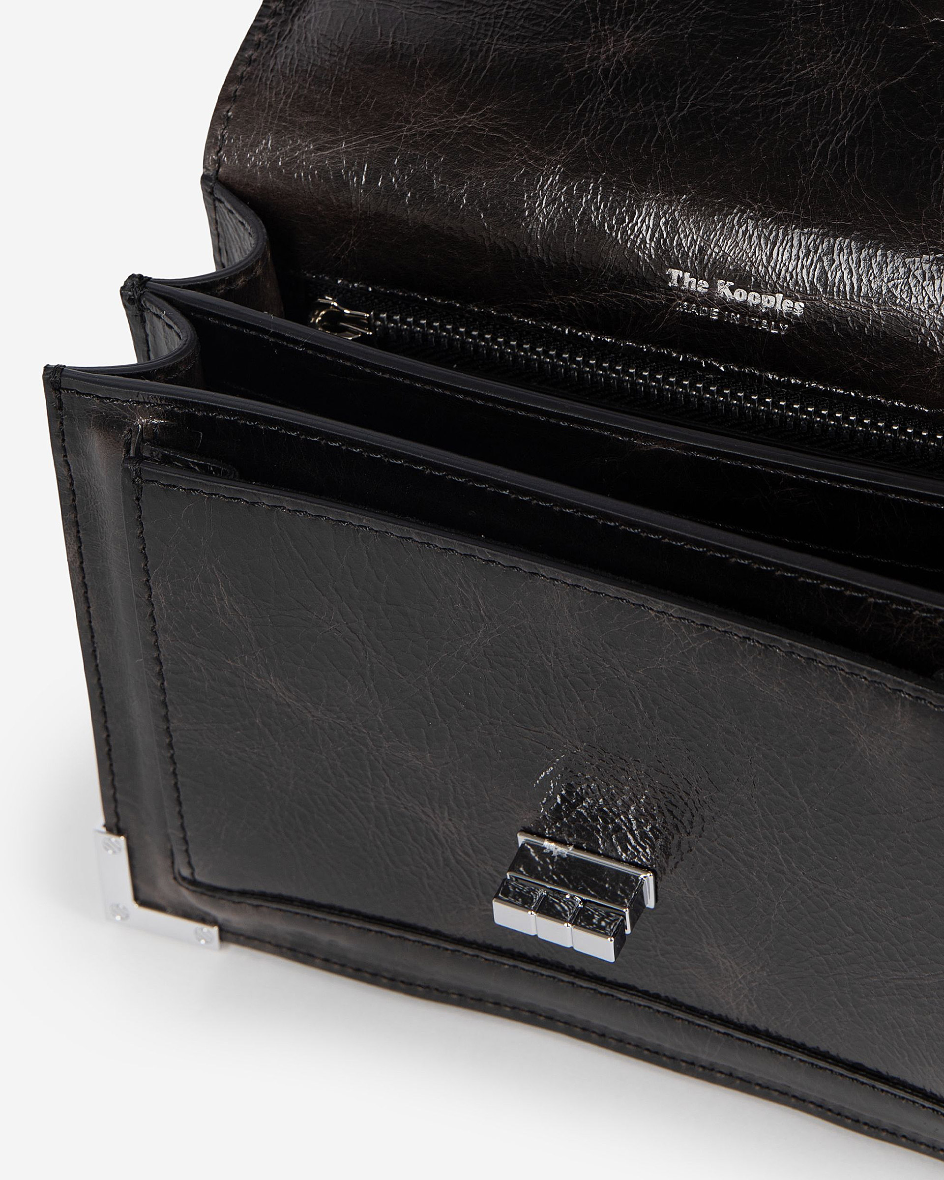 Emily bag in brown cracked leather