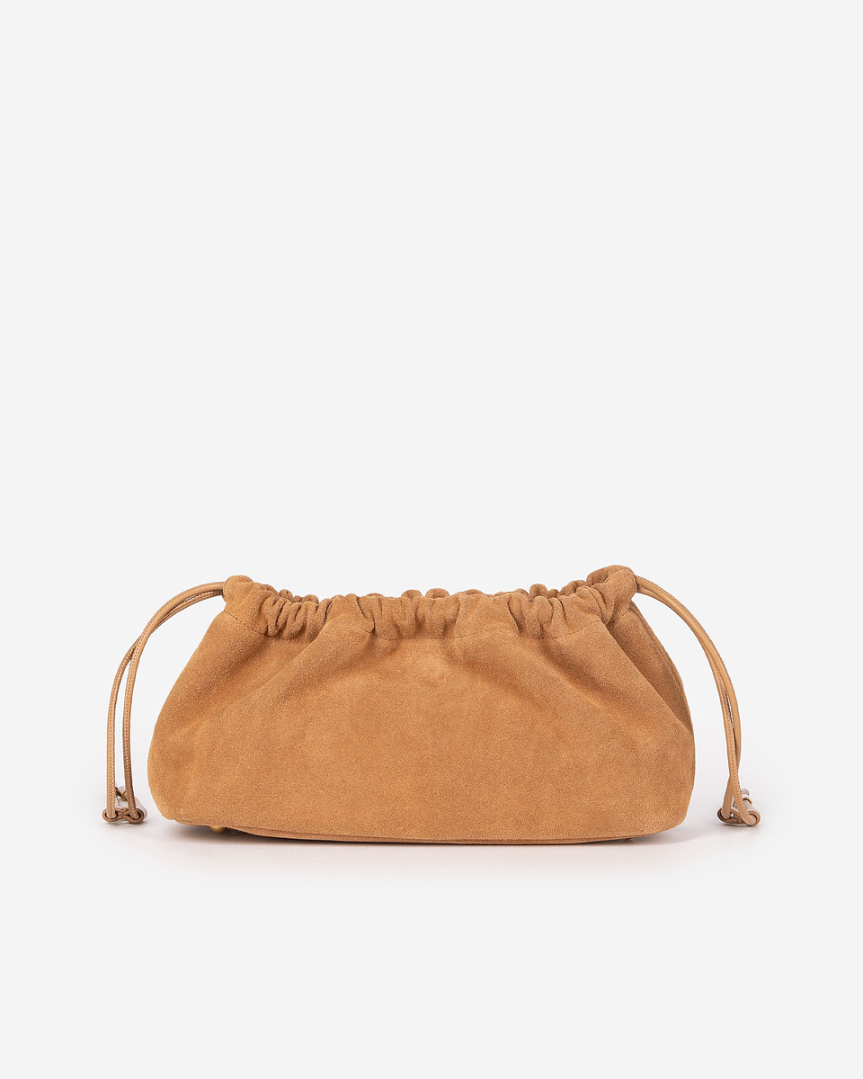 Taylor bag in camel suede