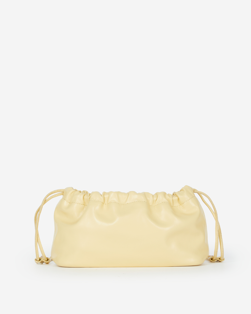 Taylor bag in yellow recycled leather