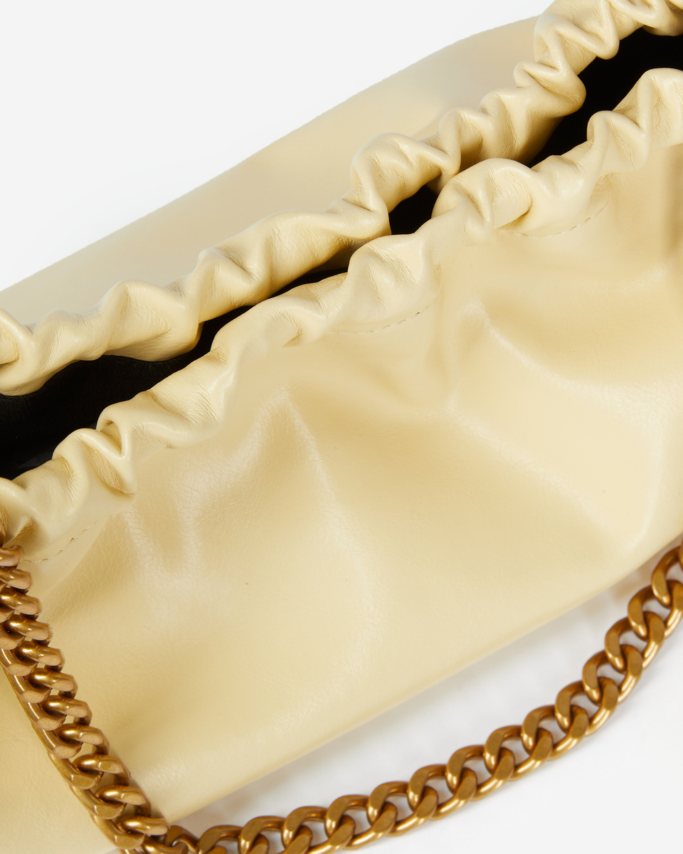 Taylor bag in yellow recycled leather