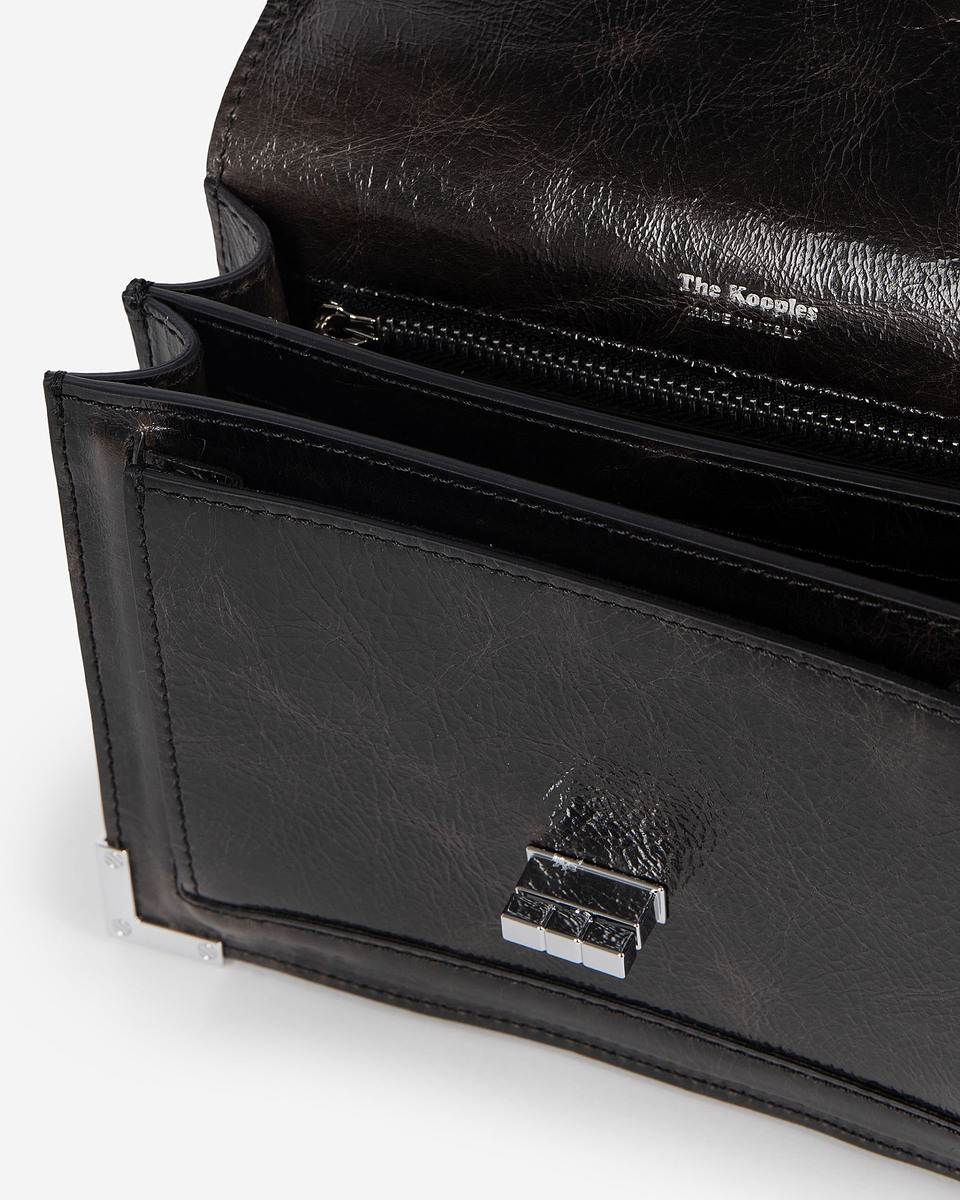 Emily bag in brown cracked leather