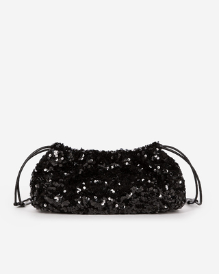 Taylor black sequin bag