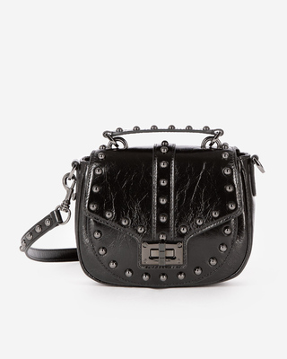 Emily rounded bag with black studs