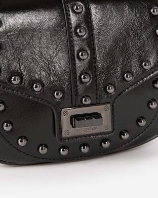 Emily rounded bag with black studs