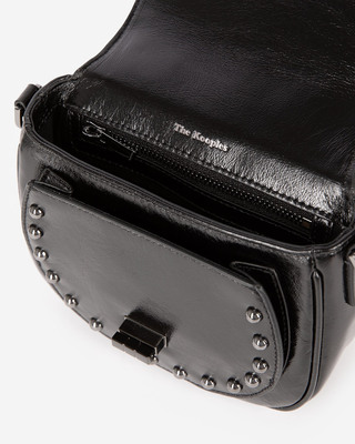 Emily rounded bag with black studs