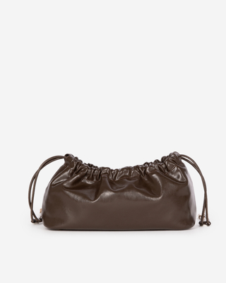 Brown recycled leather Taylor bag