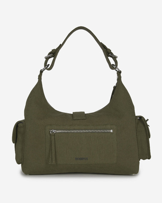 Amelia XL bag in khaki canvas