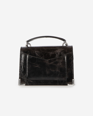 Emily bag in brown cracked leather
