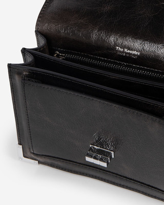 Emily bag in brown cracked leather