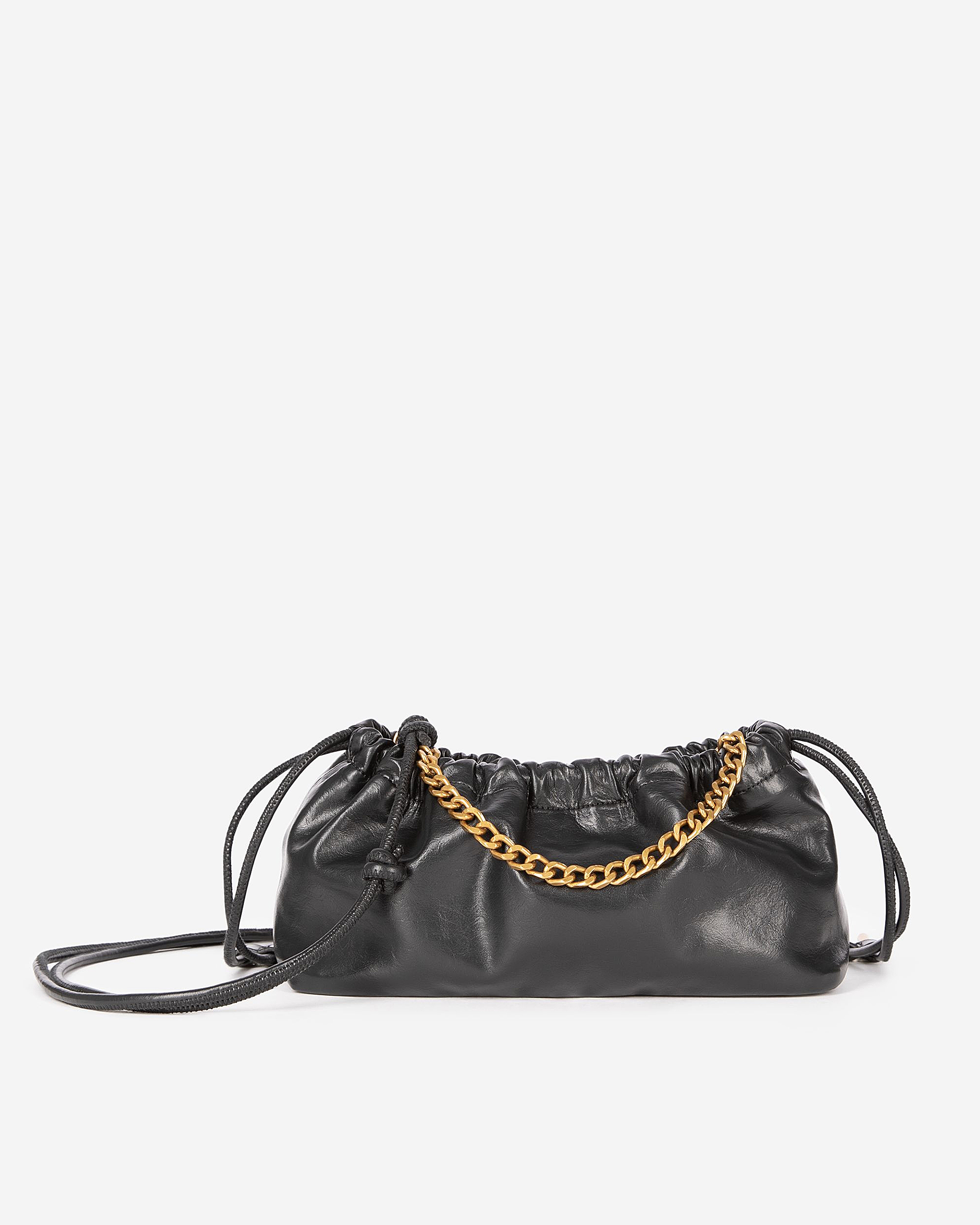 Taylor bag in black recycled leather