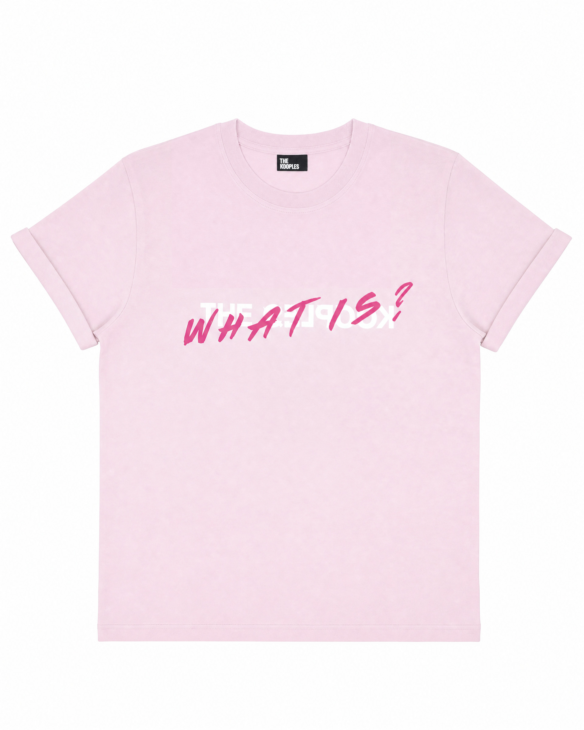 Pink 'What Is' T-shirt