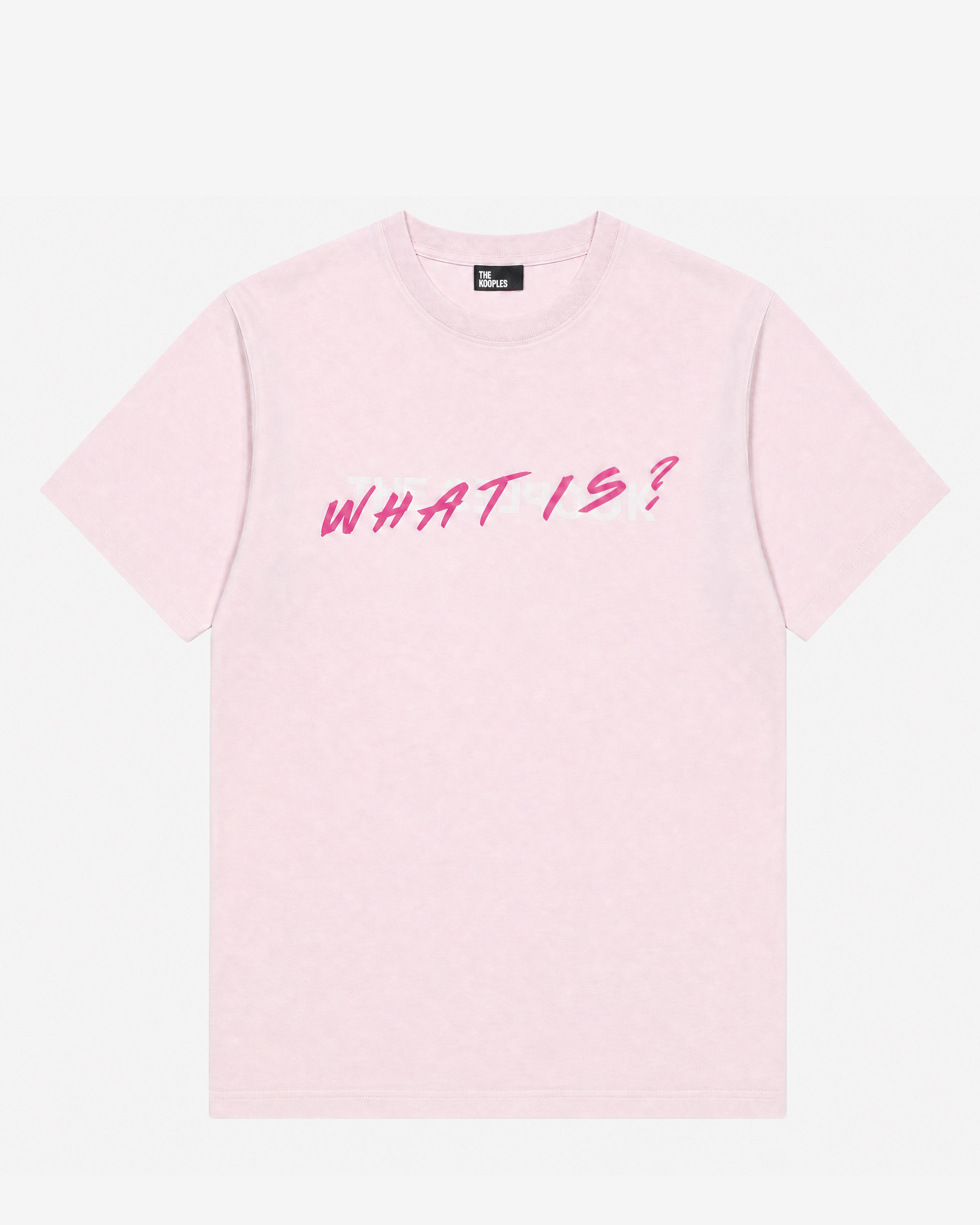 Pink 'What Is' T-shirt