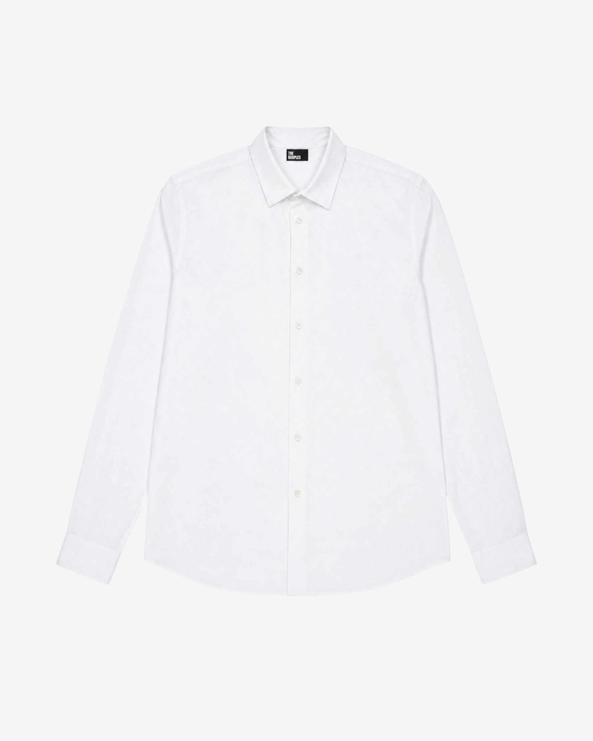 Classic white collar shirt