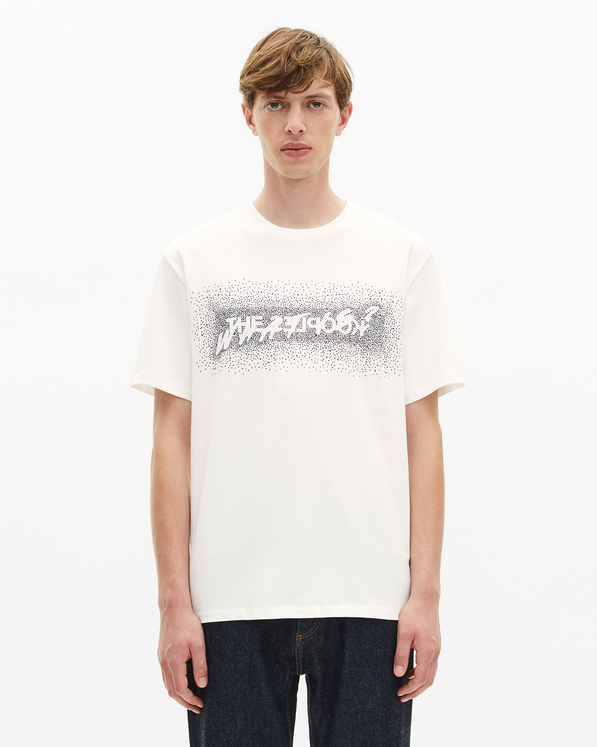 What is white rhinestone T-shirt