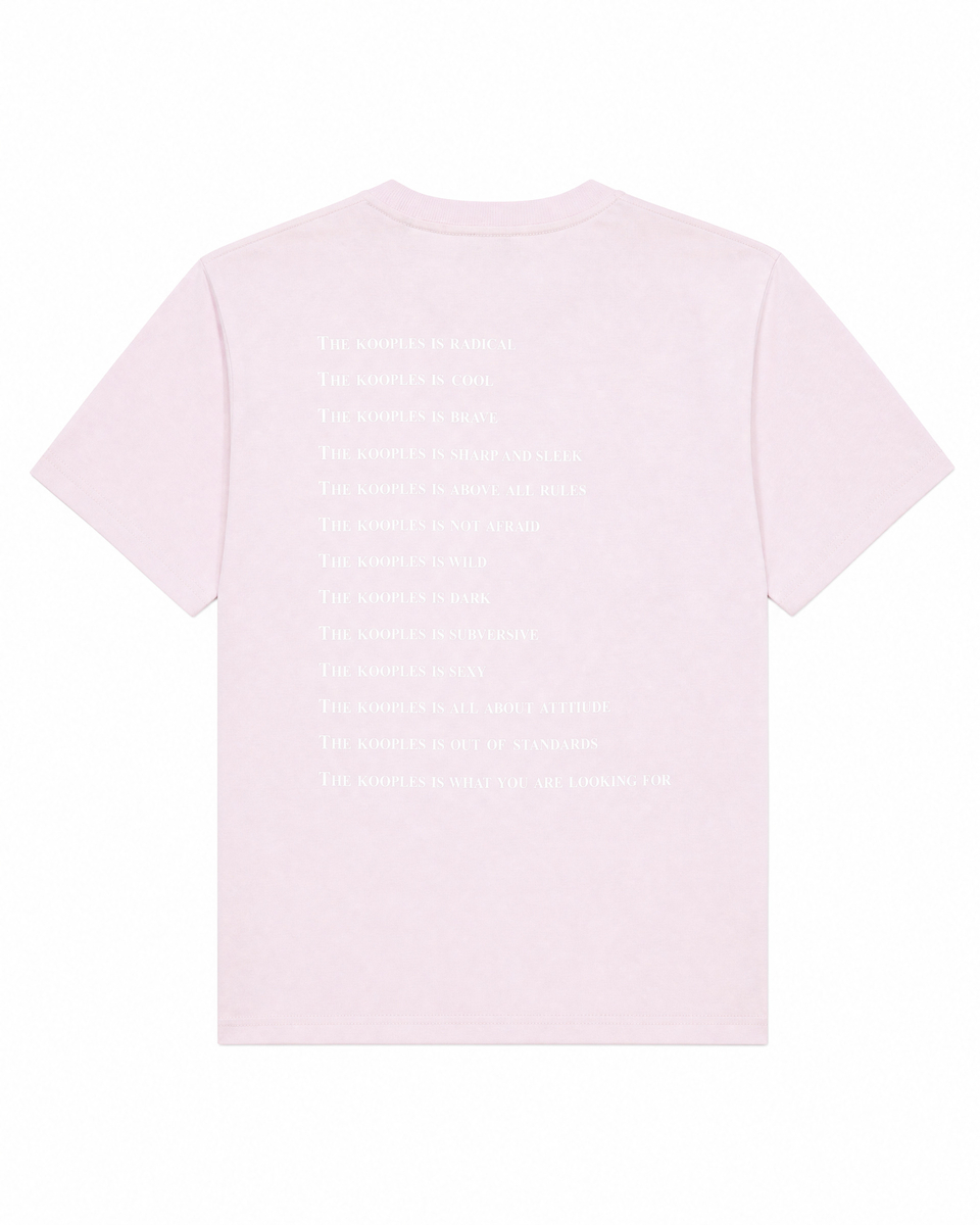 Pink 'What Is' T-shirt
