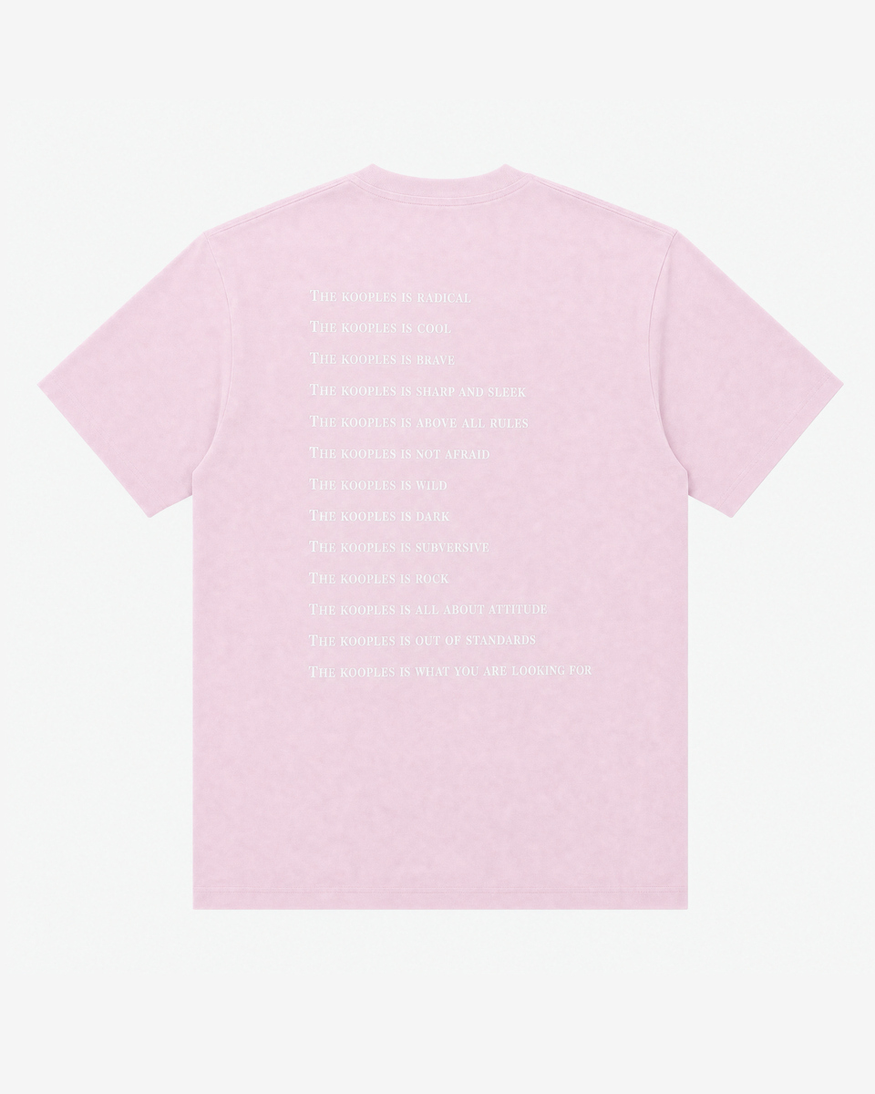 Pink 'What Is' T-shirt