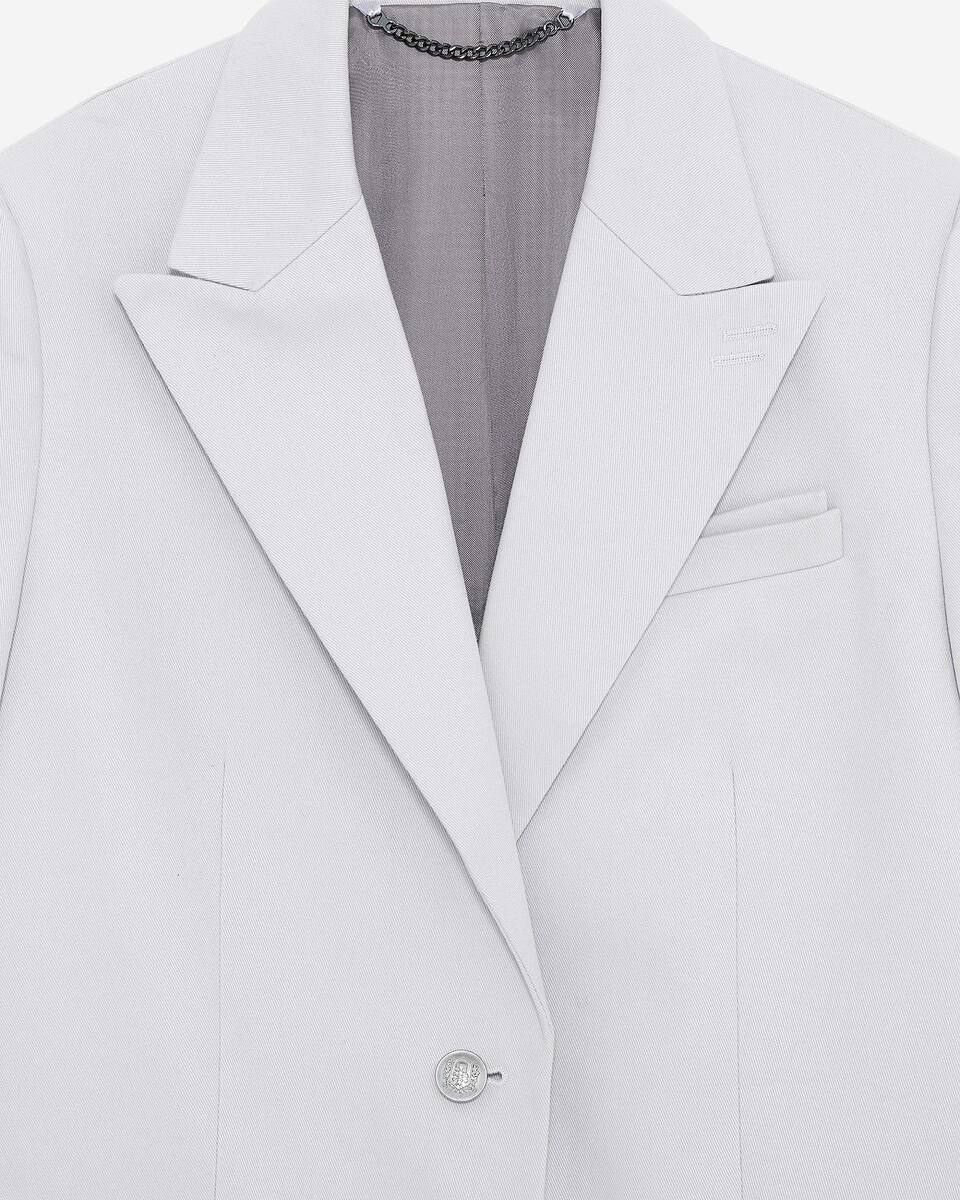 Lilac straight suit jacket