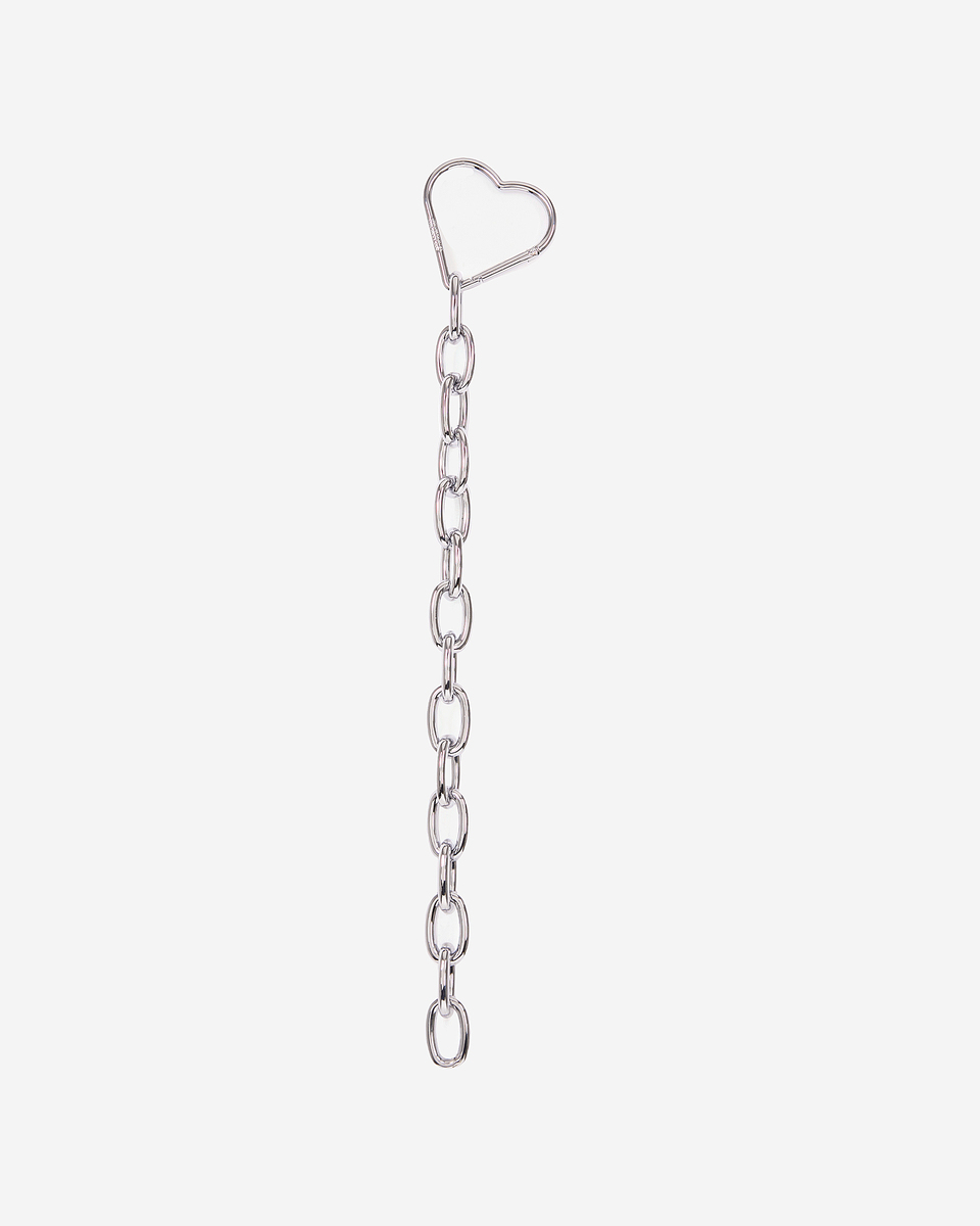 Amelia silver bag chain