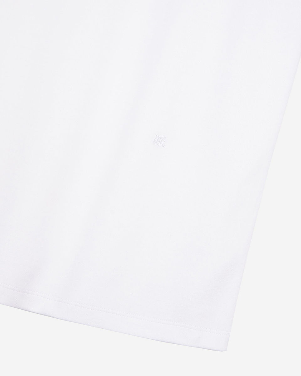 Mixed T-shirt large plain white