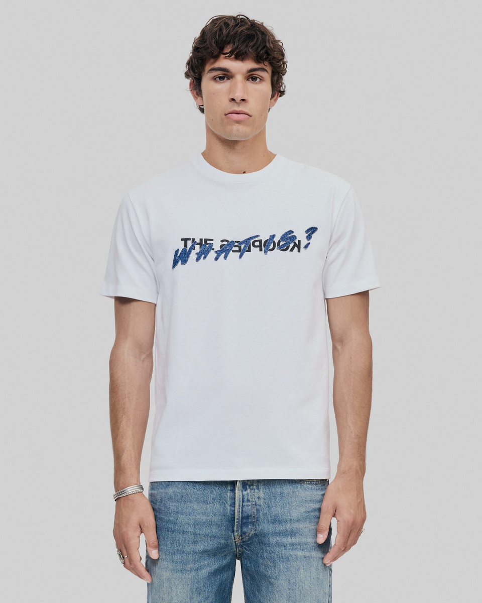 White 'What Is' T-shirt