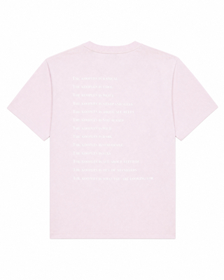 Pink 'What Is' T-shirt