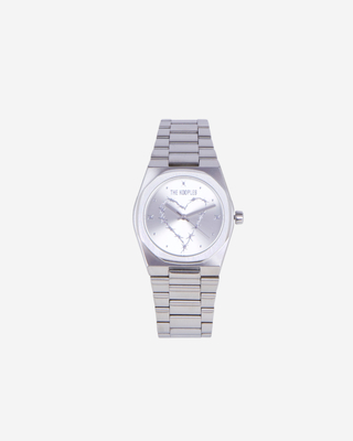 Silver heart watch