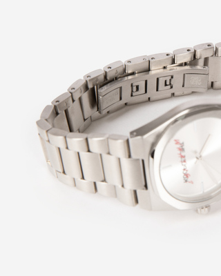 Silver 'What Is' Watch