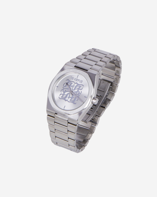 Silver Monogram Watch