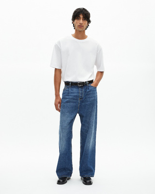 Mixed T-shirt large plain white