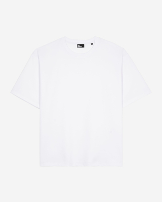 Mixed T-shirt large plain white