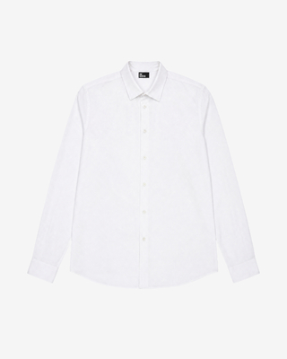 Classic white collar shirt