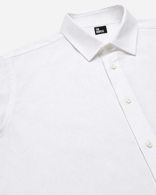 Classic white collar shirt