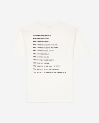 What is white rhinestone T-shirt