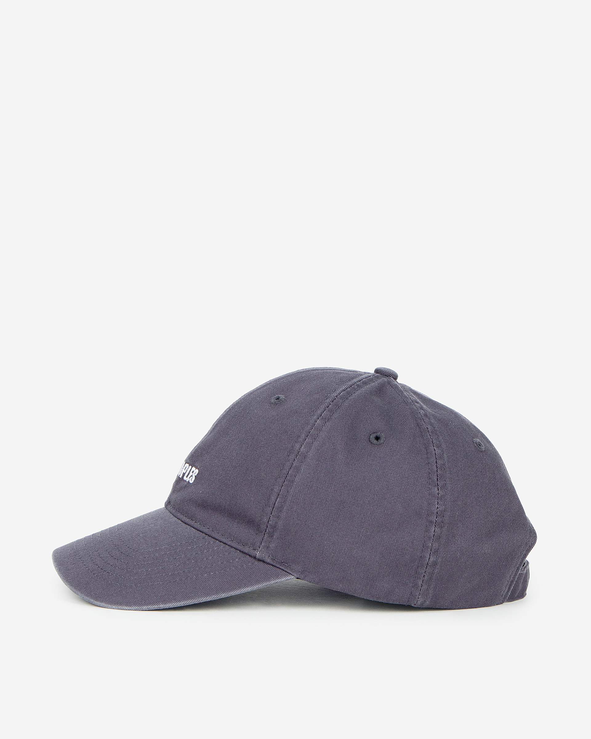 Blue embroidered logo cap