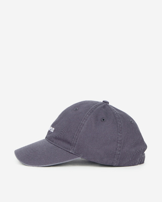 Blue embroidered logo cap