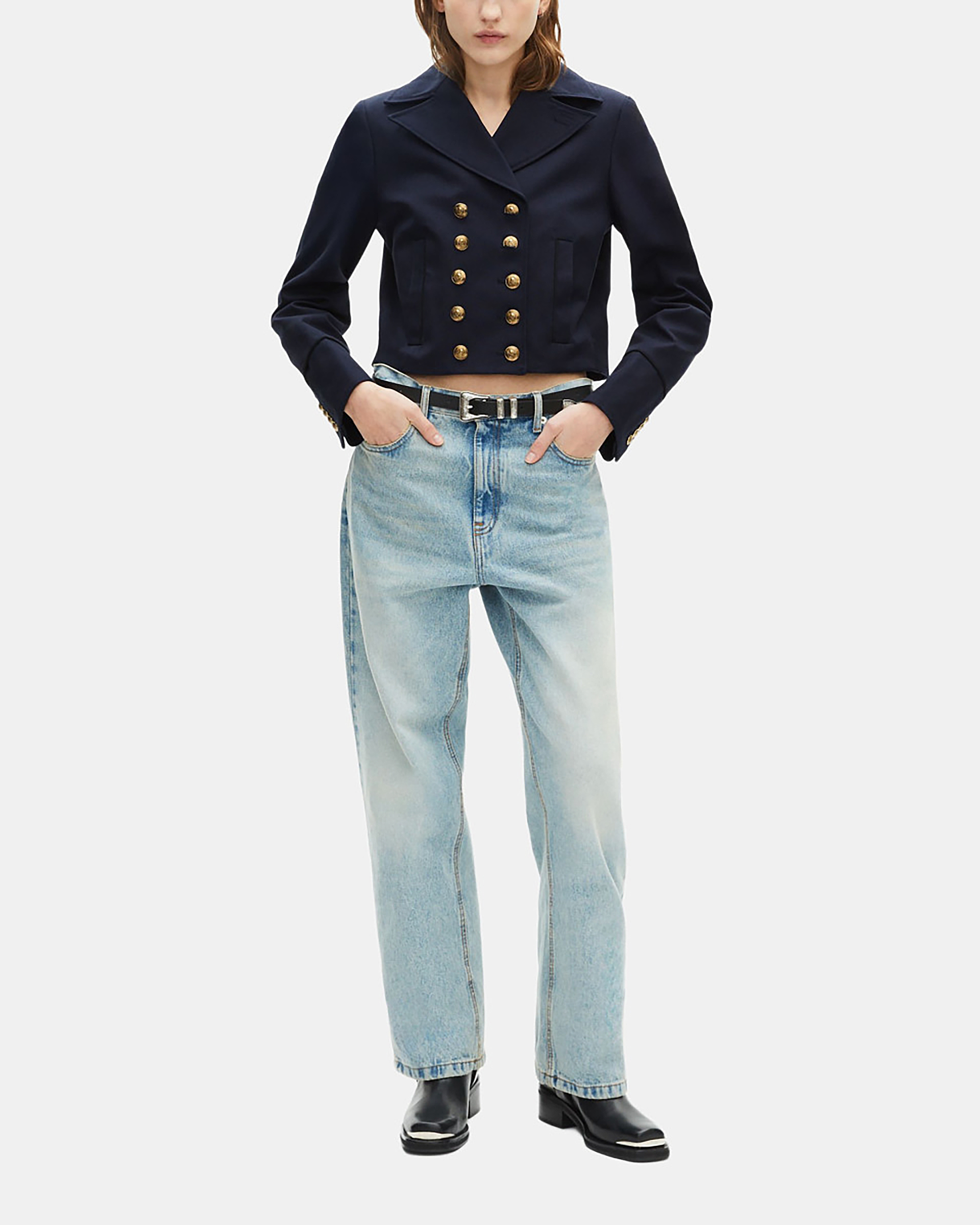 Navy blue jacket