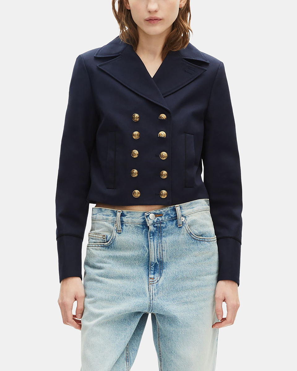 Navy blue jacket