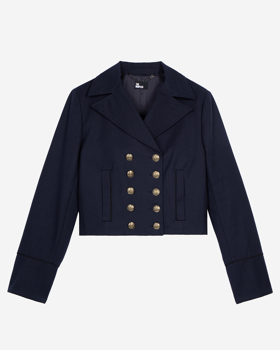 Navy blue jacket
