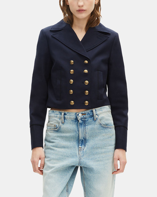 Navy blue jacket