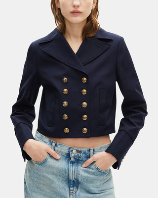 Navy blue jacket